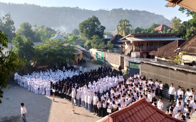 Upacara Paripurna Yayasan At-Tahzib Kekait Berlangsung Sukses dan Khidmat